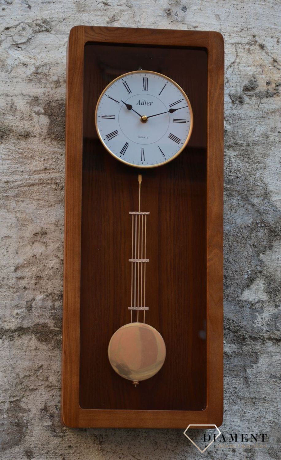 Zegar ścienny drewniany to prosty zegar do salonu ✓Zegary ścienne✓Zegary szafkowe ✓ Drewniany zegar✓  Autoryzowany sklep✓ Kurier Gratis 24h (8).JPG